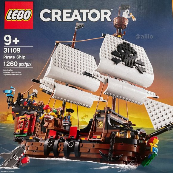 HOT Lego Creator Big W Pirate Ship LEGO Creator 31109 Pirate